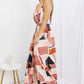 Sweet Generis Piecing It Together Full Size Printed Sleeveless Dress