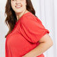 Culture Code Full Size Fresh From The Garden Button Yoke Top