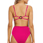Crisscross High Waist Bikini Set