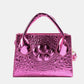 Textured PU Leather Crossbody Bag