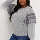 Sugarfox For Lovers Full Size Paisley Ruffle Top