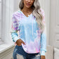 Tie-Dye Dropped Shoulder Hoodie