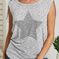 Vocal Starlit Night Chain Detail Sleeveless Tee