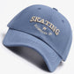 SKATING Letter Embroidery Baseball Cap