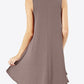 Curved Hem Pocket Tank Dress