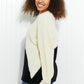 CY Fashion Half-and-Half Full Size Color Block Sweater