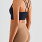 Chic Start Crisscross Back Sports Bra