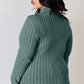 Basic Bae Full Size Ribbed Mock Neck Long Sleeve T-Shirt