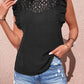Swiss Dot Butterfly Sleeve Top