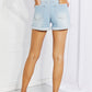 Vervet by Flying Monkey Full Size Cuffed Denim Shorts
