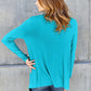 Basic Bae Full Size Open Front Long Sleeve Cardigan