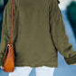Corduroy Ribbed Fleece Lined Jacket