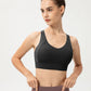 Comfortable Cutout Crisscross Sports Bra