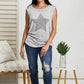 Vocal Starlit Night Chain Detail Sleeveless Tee