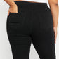 Cello Marley Full Size Elastic Waist Flared Jeggings