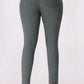 Button Fly Hem Detail Skinny Jeans