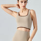 Contrast Soft Sports Bra
