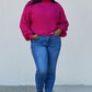 Zenana First Snow Ribbed Turtleneck Sweater