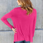 Basic Bae Full Size Open Front Long Sleeve Cardigan