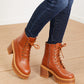 WeeBoo Climbing the Ranks Platform Combat Boots