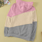 Colorblock Pocketed Hoodie