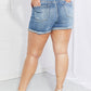 Vervet by Flying Monkey Worth It Full Size Distressed Denim Shorts