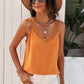 Spliced Lace Plunge Tank
