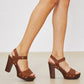 DDK Kindness and Grace Studded Block Heels