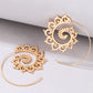Vintage Zinc Alloy Dangle Earrings
