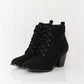 DDK Forever Fall Lace-Up Heeled Booties