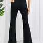 Zenana Clementine Full Size High-Rise Bootcut Jeans in Black