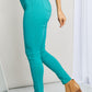 YMI Jeanswear Kate Hyper-Stretch Full Size Mid-Rise Skinny Jeans in Sea Green
