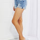 Vervet by Flying Monkey Full Size High-Waist Cuffed Denim Shorts