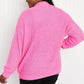 Davi & Dani Camera Ready Full Size Mock Neck Sweater