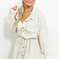 Cotton Bleu Coming to You Full Size Faux Suede Shacket