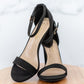 DDK New Heights Heeled Sandals in Black