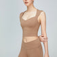 Sweat Absorbing Sleeveless Sports Bra