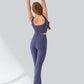 Cropped Square Neck Yoga Tank