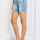 Vervet by Flying Monkey Full Size Distressed Denim Shorts