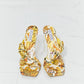 Cape Robbin Chunky Chain Detail Heels in Yellow