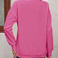 Zip-Up Dropped Shoulder Sweatshirt