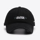 Cool Letter Embroidery Baseball Cap