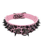 Spiked Studded Leather Collars