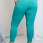 YMI Jeanswear Kate Hyper-Stretch Full Size Mid-Rise Skinny Jeans in Sea Green