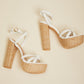 DDK From the Top Braided Platform Heels
