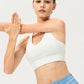 Comfortable Cutout Crisscross Sports Bra