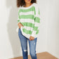 CY Fashion Thrill of the Moment Striped Sweater